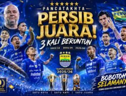 PERSIB Jadi Raja Baru Liga Indonesia; Hattrick Gelar Juara