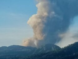Erupsi Gunung Dukono Picu Kepanikan Pendaki, BPBD Dirikan Posko Darurat