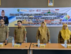 Tingkatkan Kualitas Pelayanan, Disdukcapil Subang Gelar Evaluasi Adminduk Se-Kabupaten