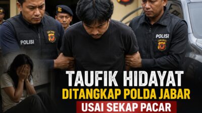 Taufik Hidayat Ditangkap Polda Jabar Usai Sekap Pacar