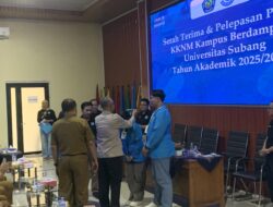 Universitas Subang Lepas 739 Mahasiswa KKNM, Bawa Semangat Pengabdian Berbasis Kearifan Lokal