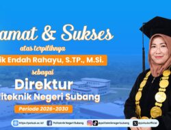 Wiwik Endah Rahayu Terpilih sebagai Direktur POLSUB Periode 2026-2030