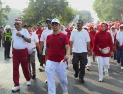 Jalan Sehat hingga Lomba Agustusan, Setda Subang Rayakan HUT ke-81 RI