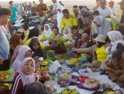 Jalan Kabupaten Bobos-Rancadaka Rampung, Warga Gelar Syukuran