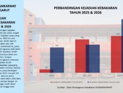Garut Darurat Waspada Kebakaran, Kasus Lahan Tembus 155 Kejadian