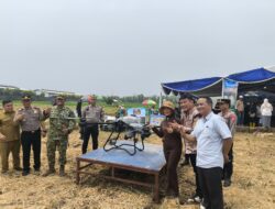 Tridjaya Tani Perkenalkan Teknologi Drone Pertanian di Subang