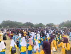 Gebyar Senam Jabar Istimewa Meriahkan HUT ke-81 PGRI Binong